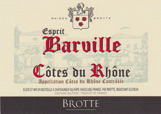 Cuvée "ESPRIT BARVILLE" Cuvée "ESPRIT BARVILLE"